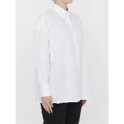 Cotton poplin shirt