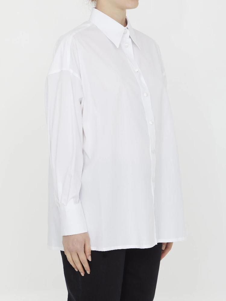 Cotton poplin shirt alternative