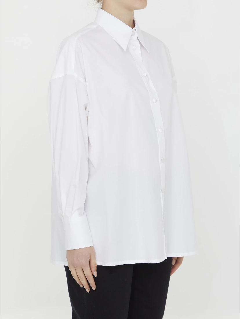 Cotton poplin shirt