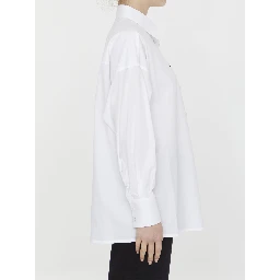 Cotton poplin shirt
