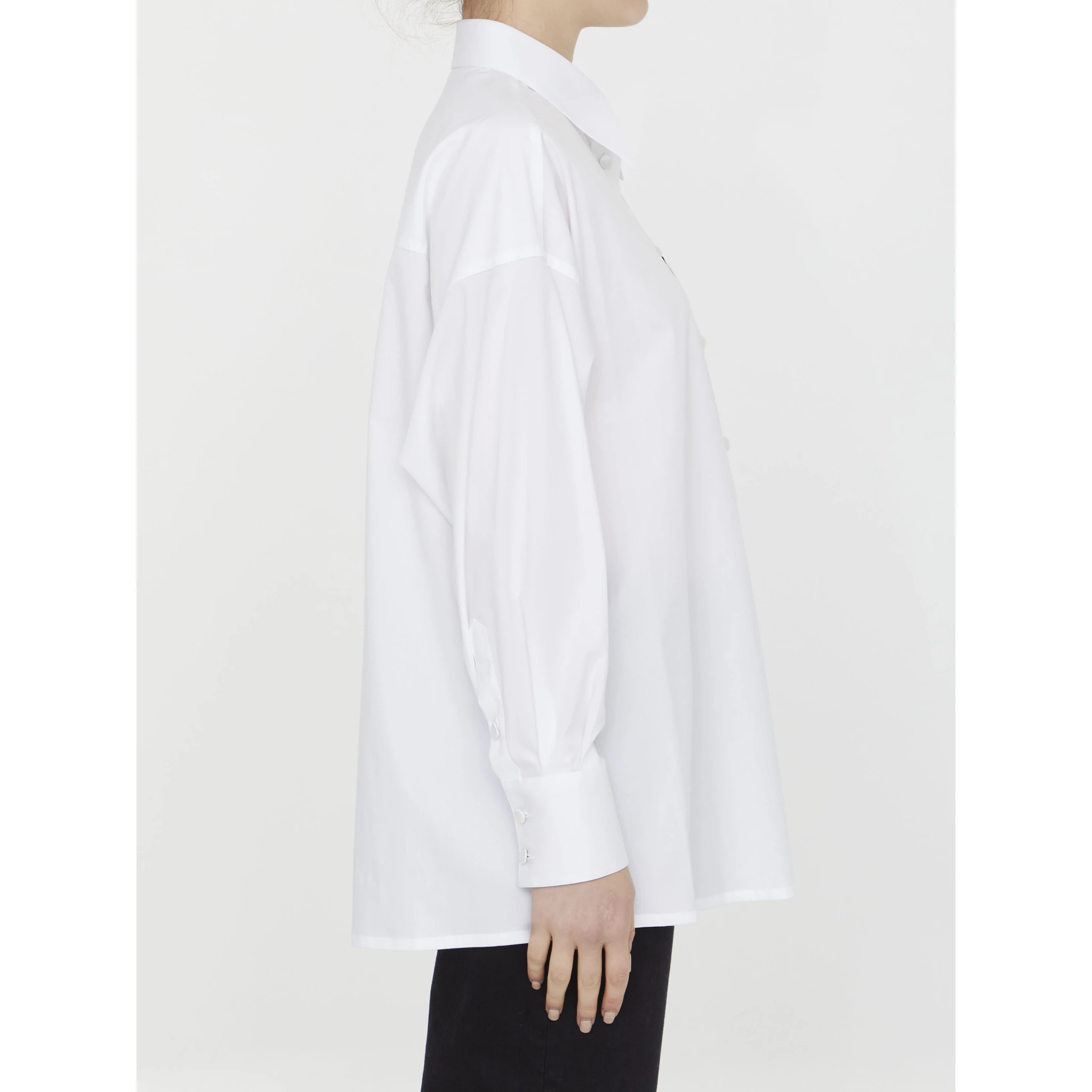 Cotton poplin shirt