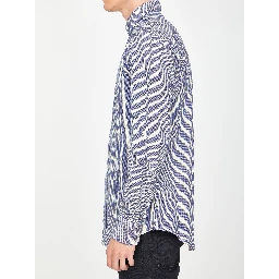 Striped cotton shirt