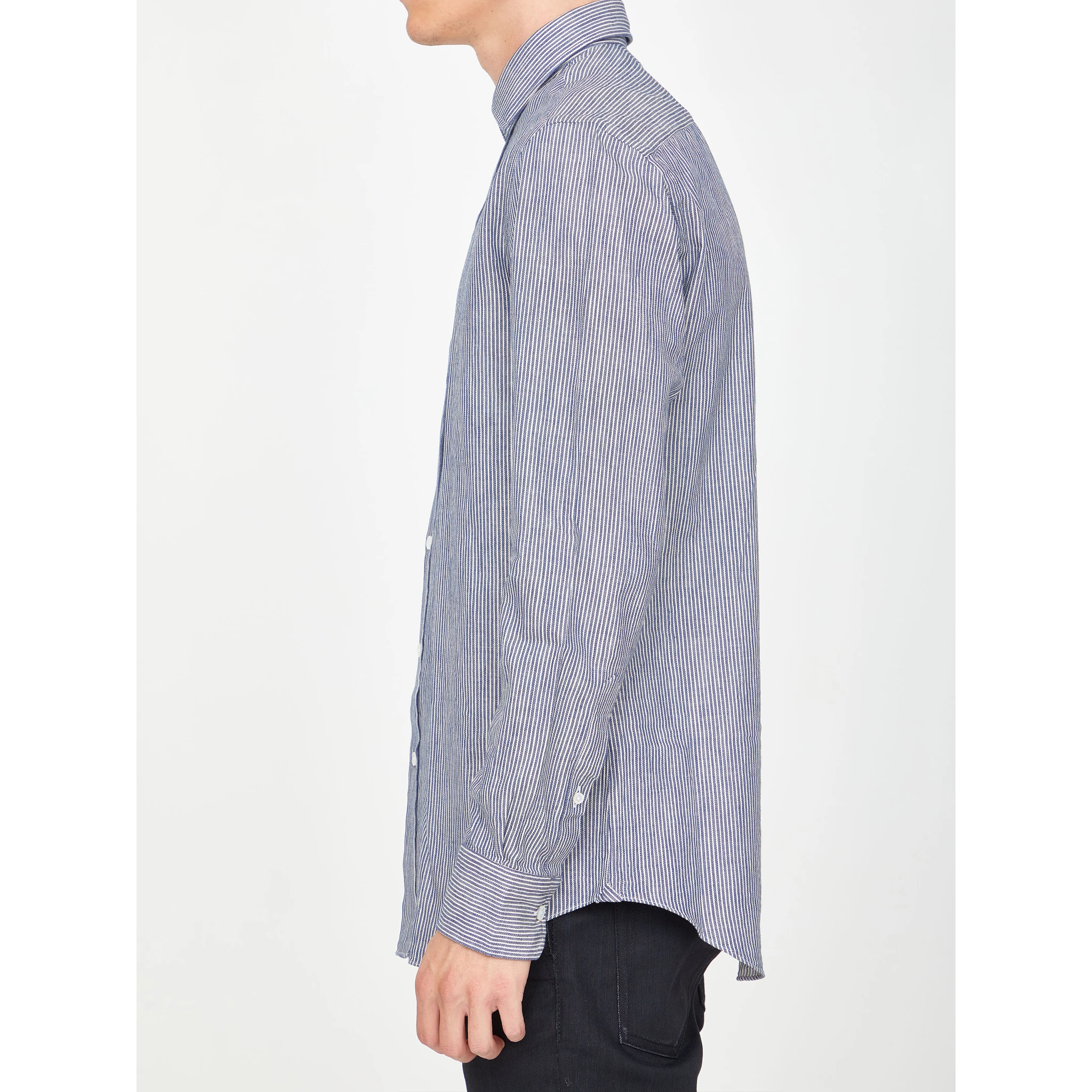 Striped cotton shirt