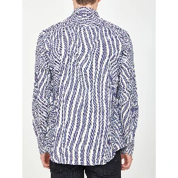 Striped cotton shirt