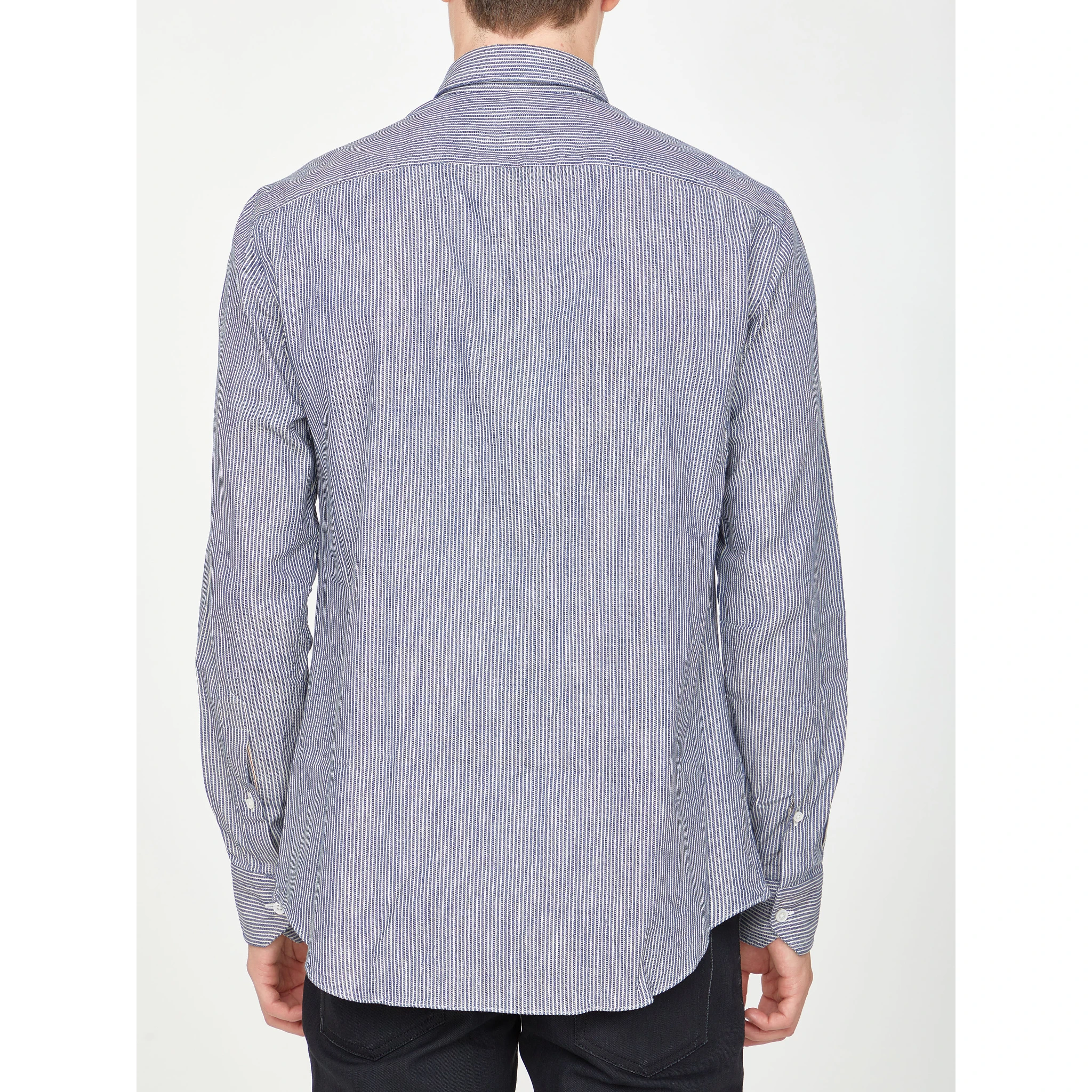 Striped cotton shirt