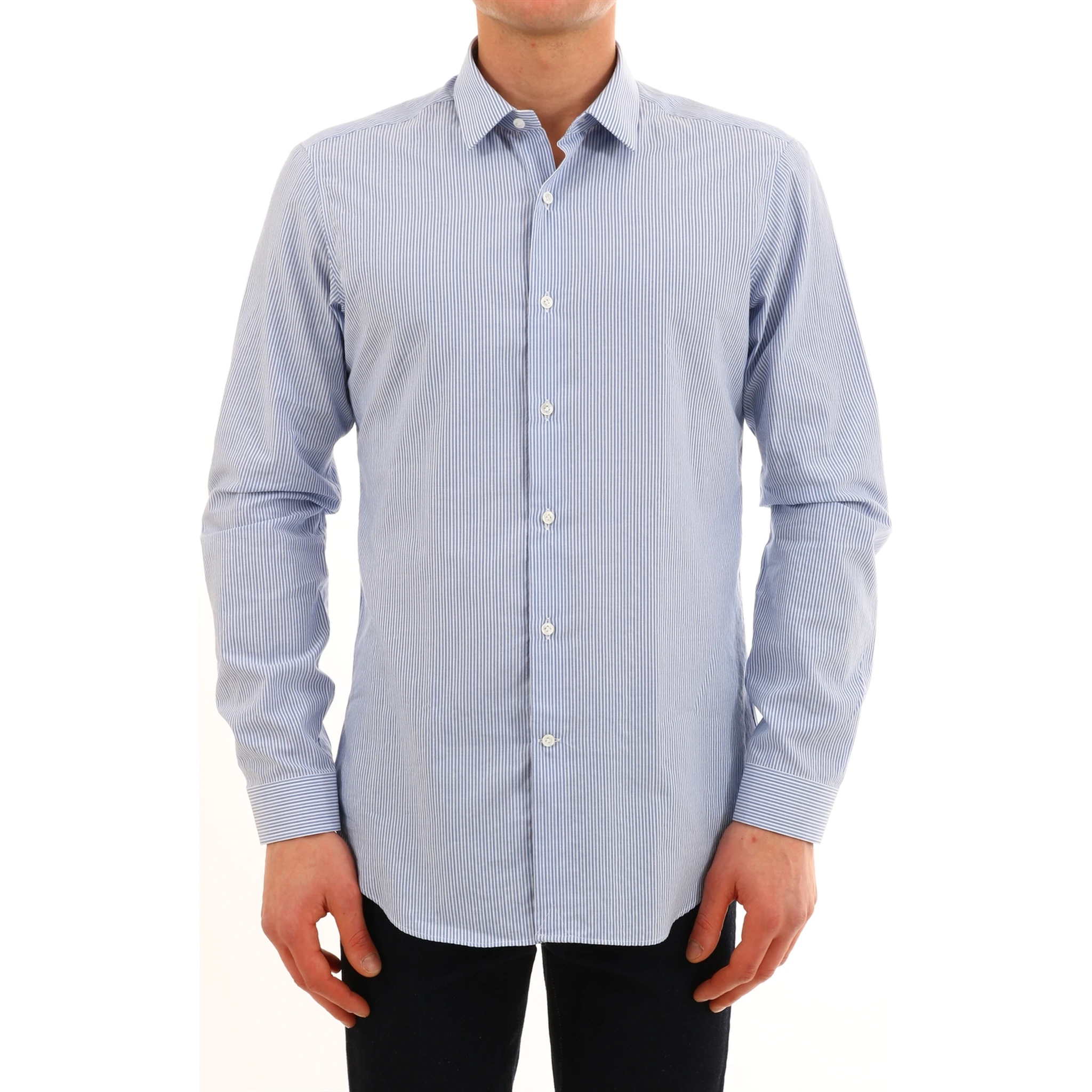 Light blue striped shirt