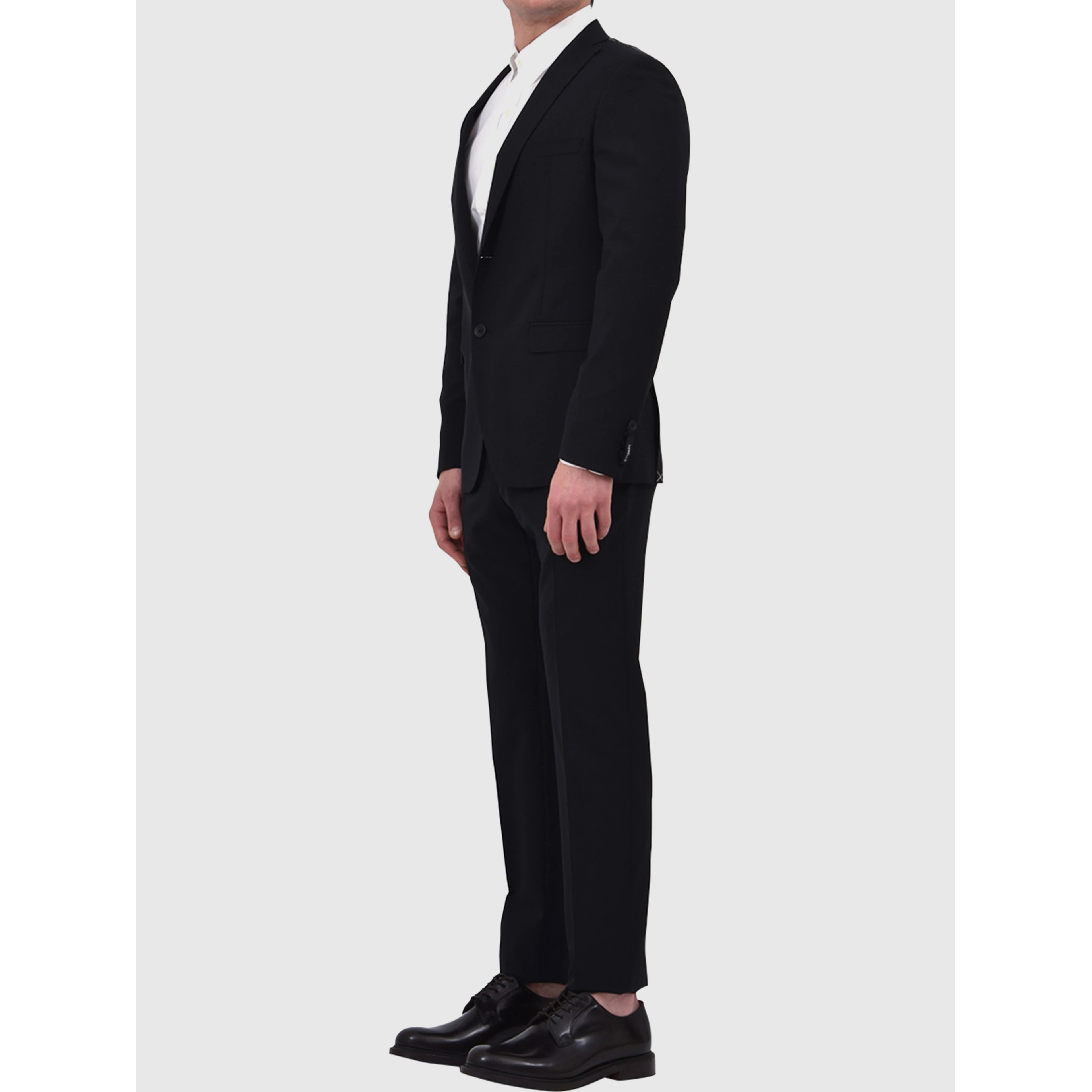 Two-piece black suit