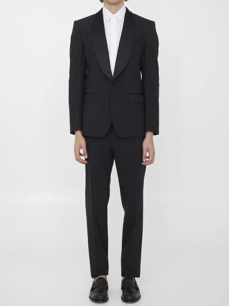 Wool and silk tuxedo