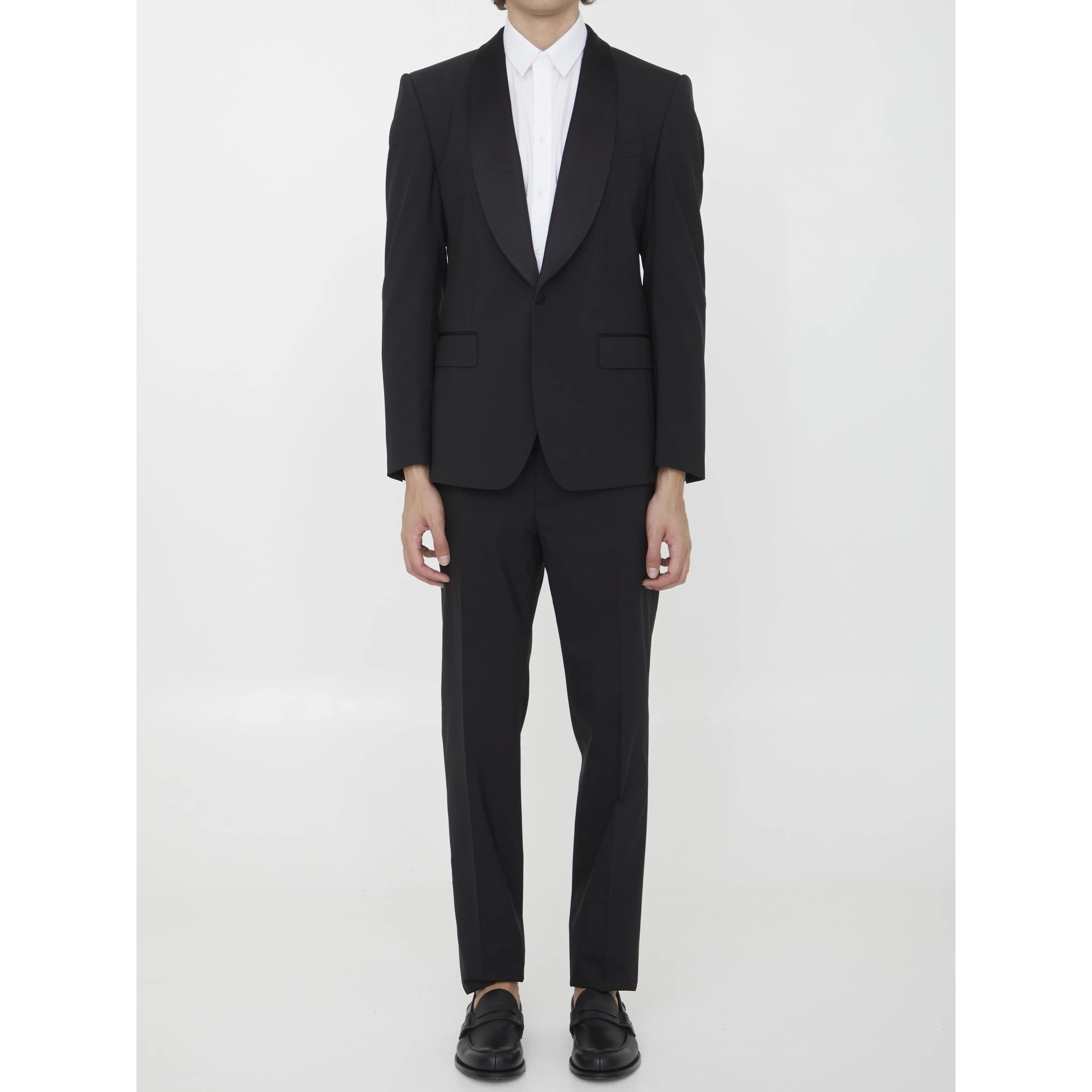 Wool and silk tuxedo