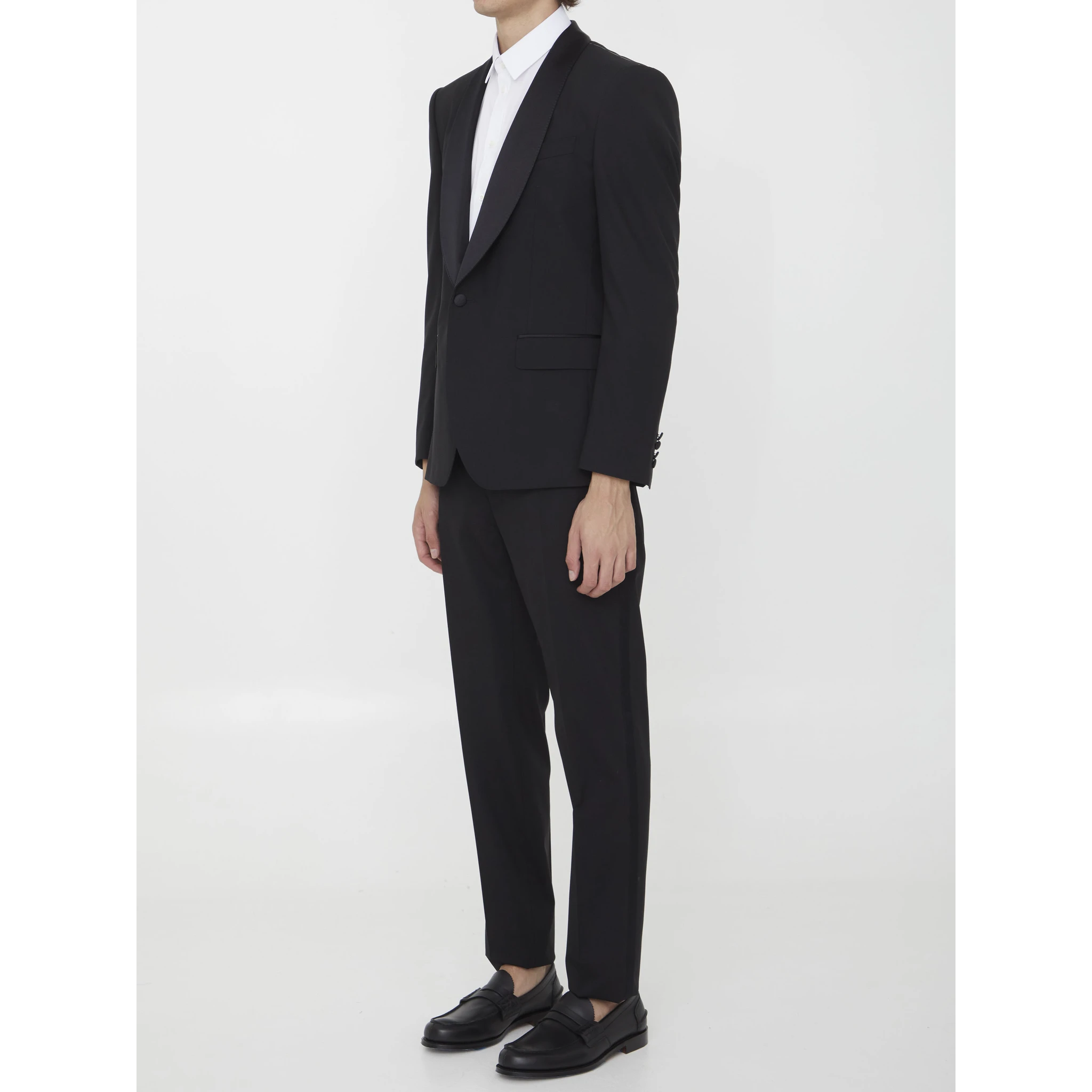 Wool and silk tuxedo