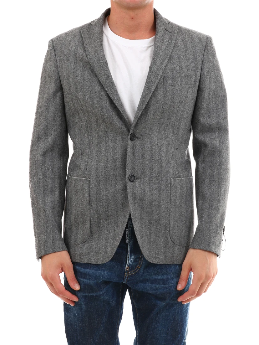 Gray Wool Jacket