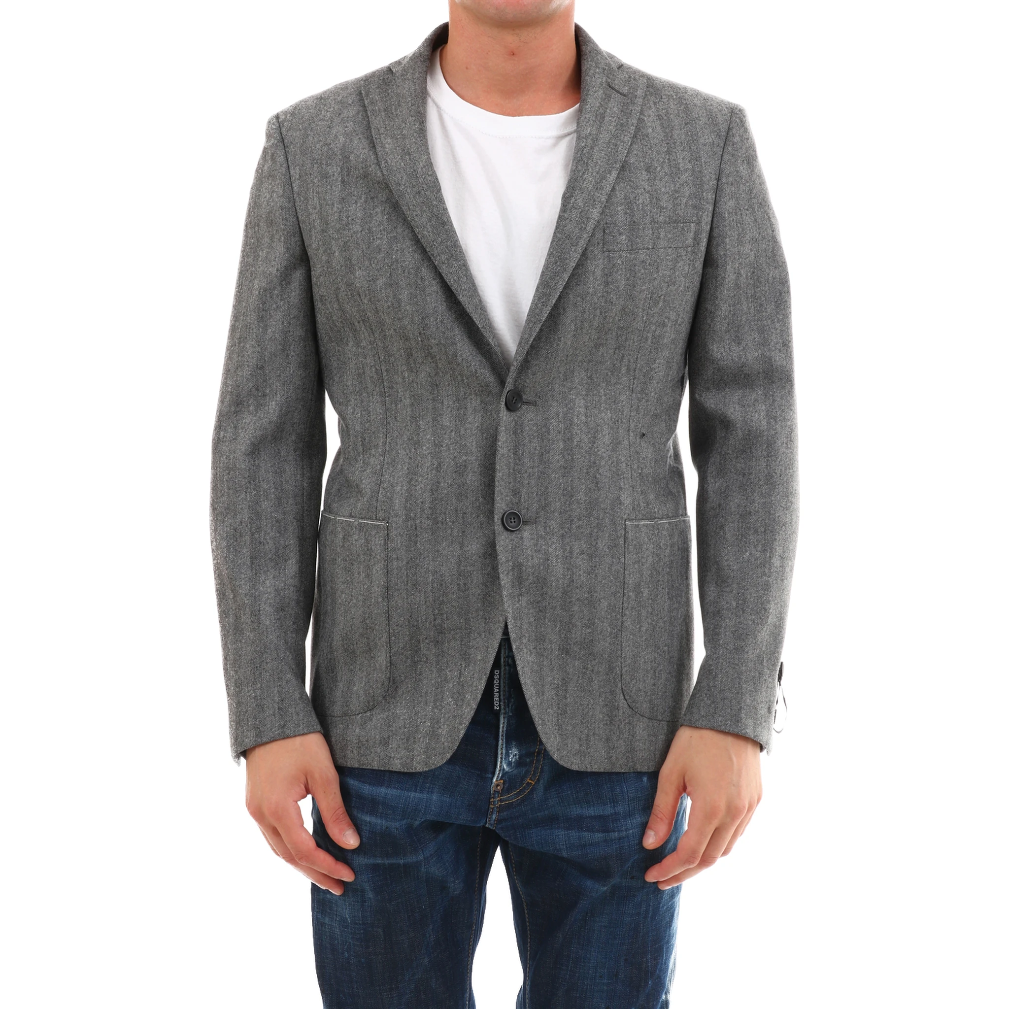Gray Wool Jacket