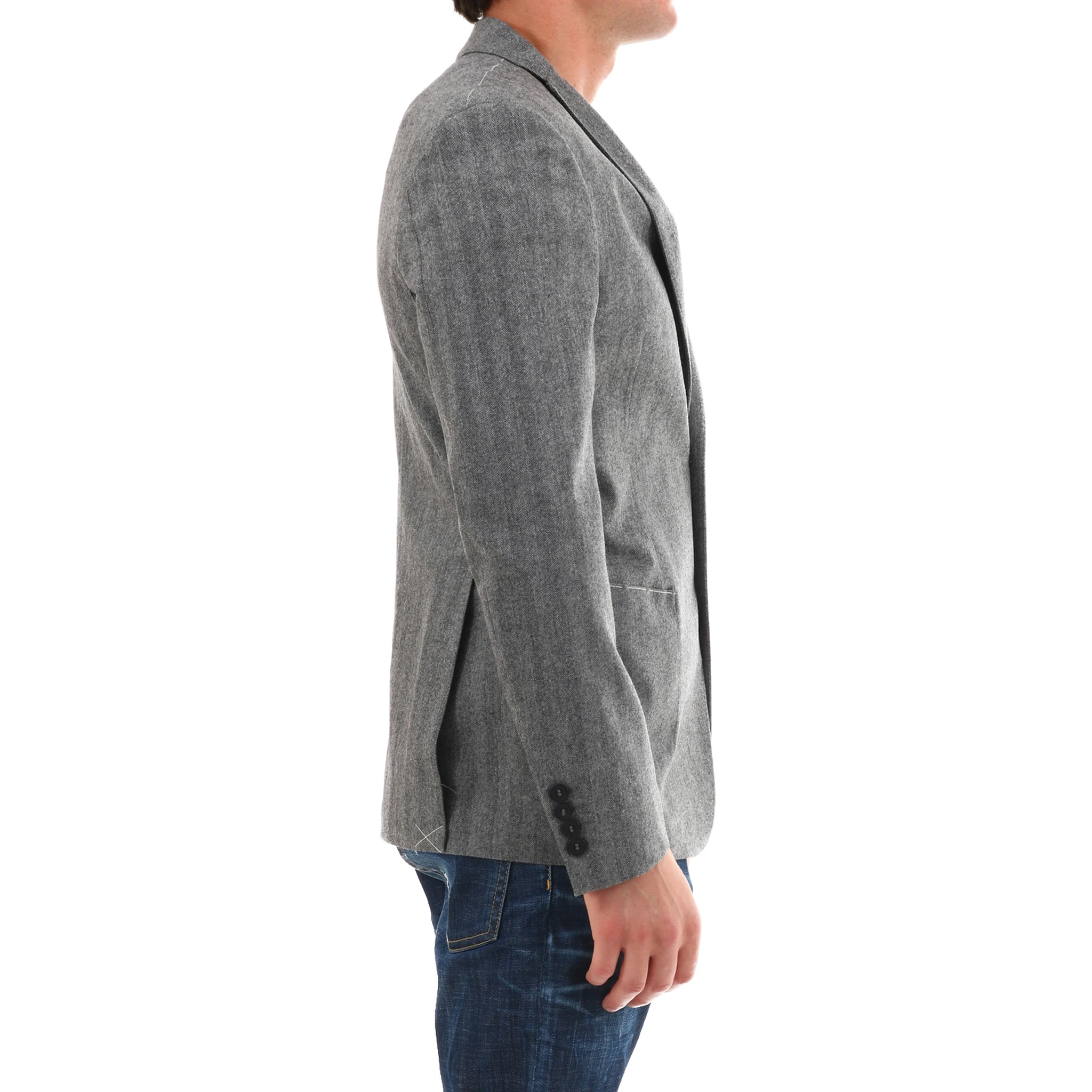 Gray Wool Jacket