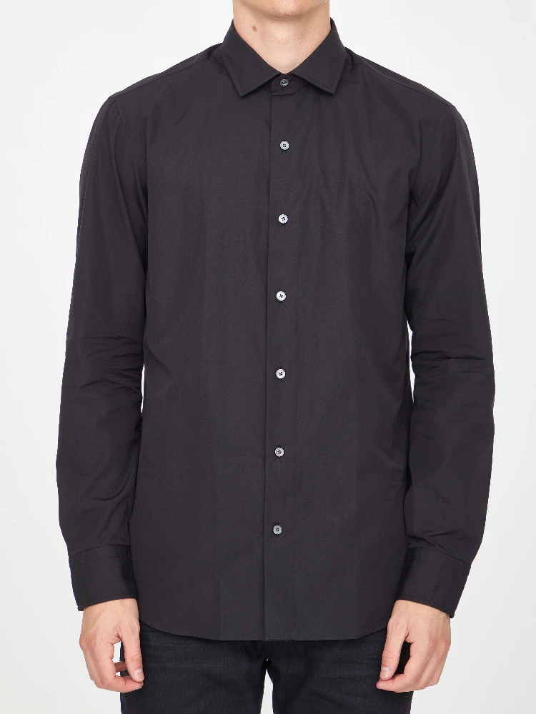 Black cotton shirt