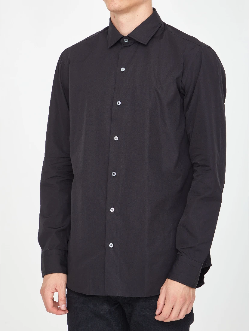 Black cotton shirt