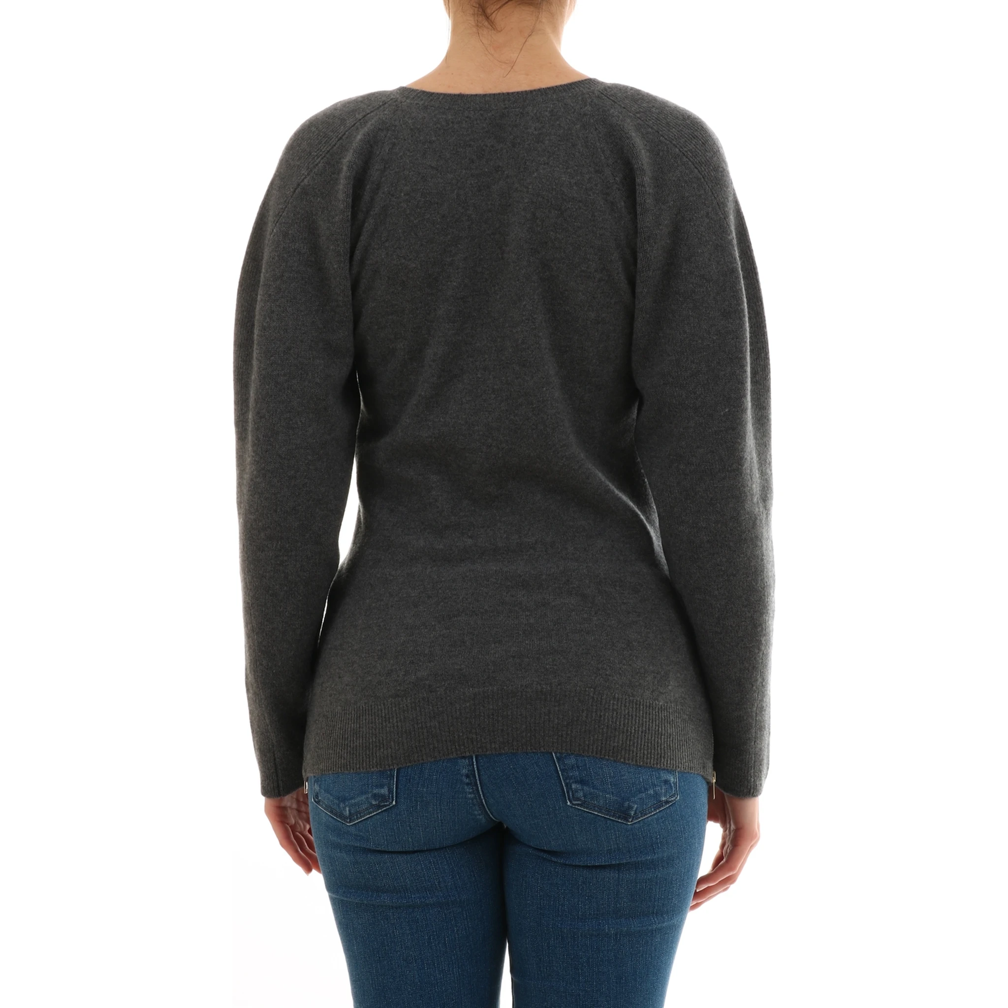 Gray Wool Sweater 