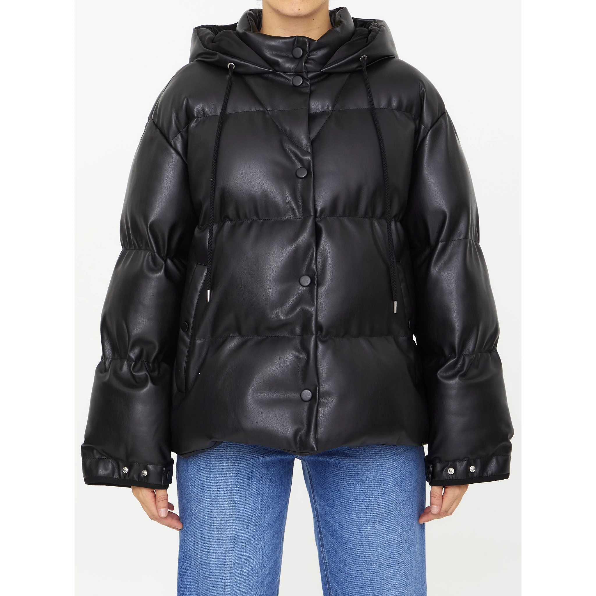 Nylon puffer jacket