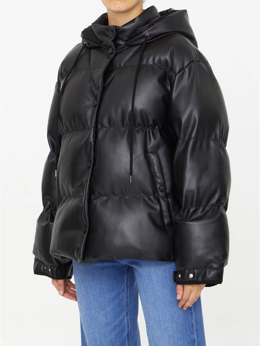 Nylon puffer jacket