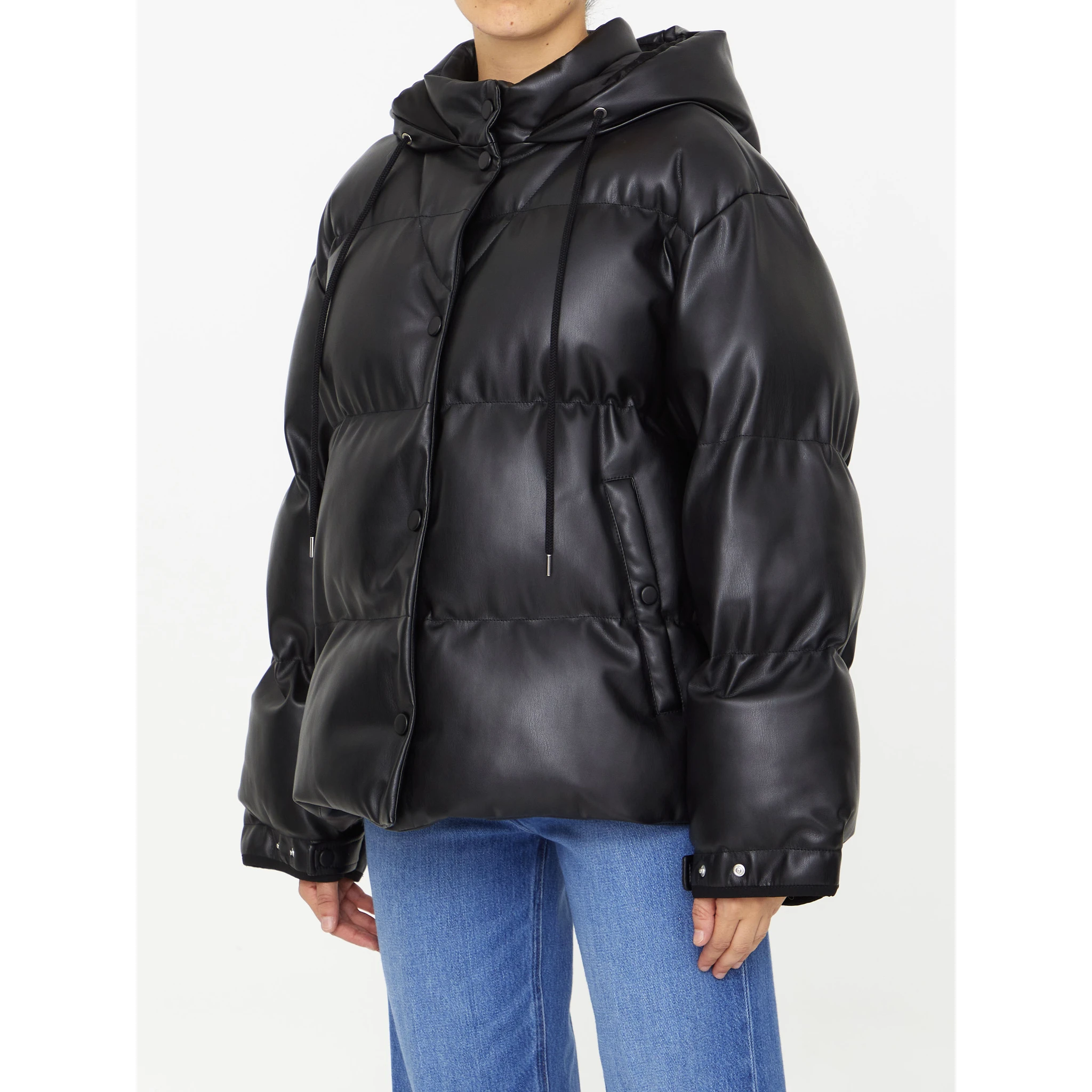 Nylon puffer jacket