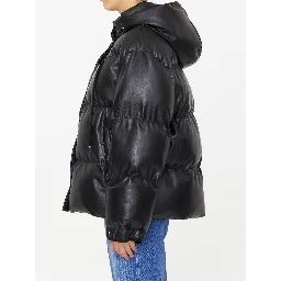 Nylon puffer jacket