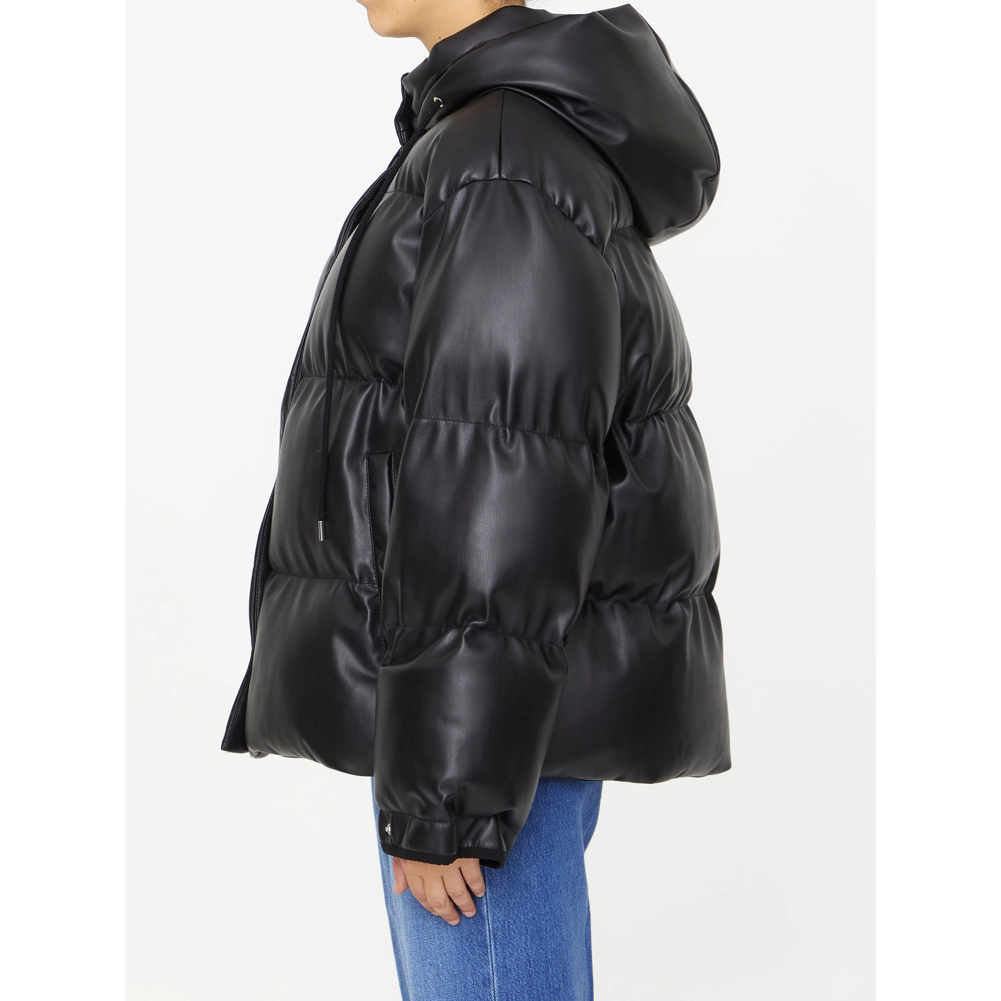 Nylon puffer jacket
