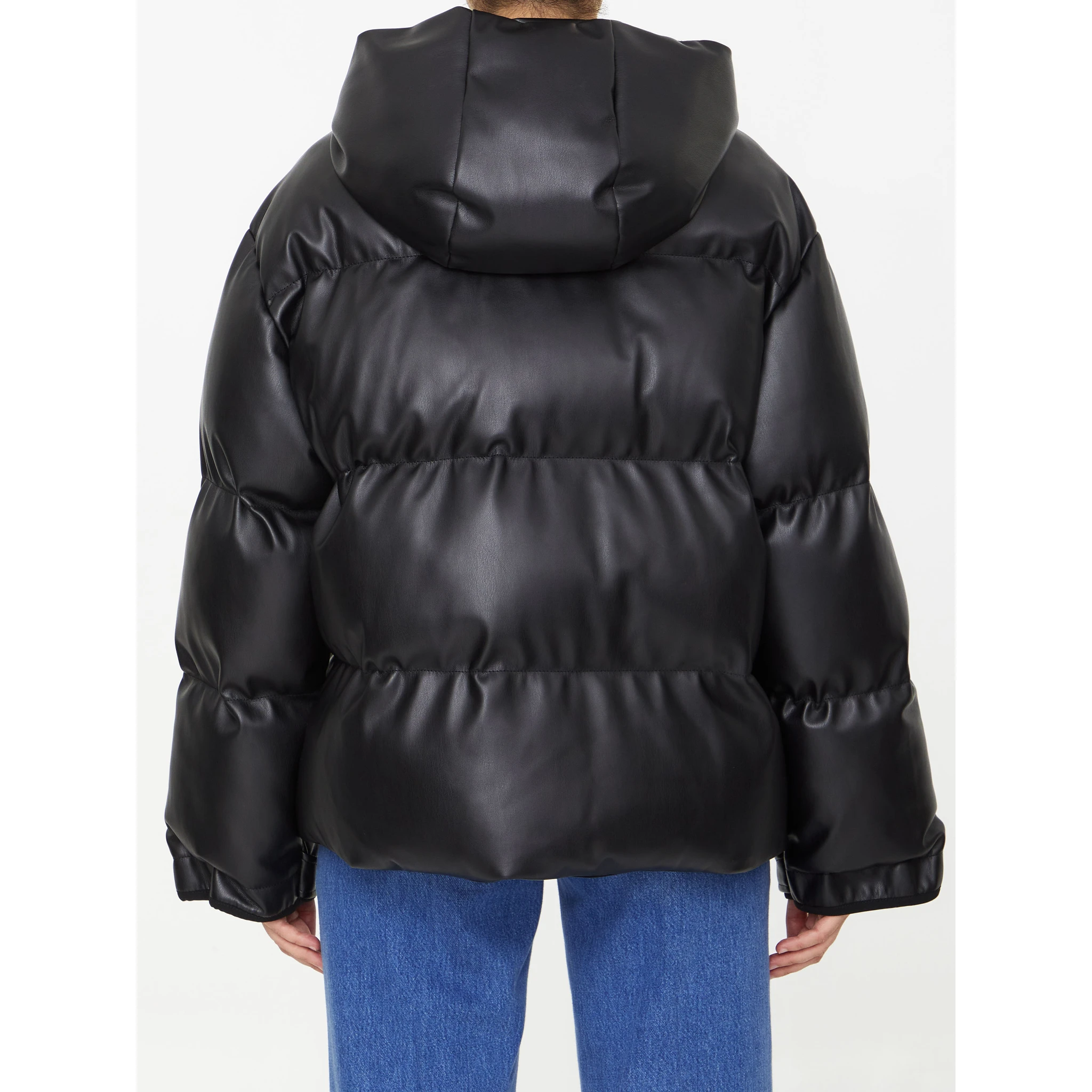 Nylon puffer jacket