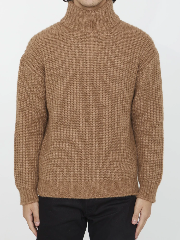 Alpaca Jumper In Beige
