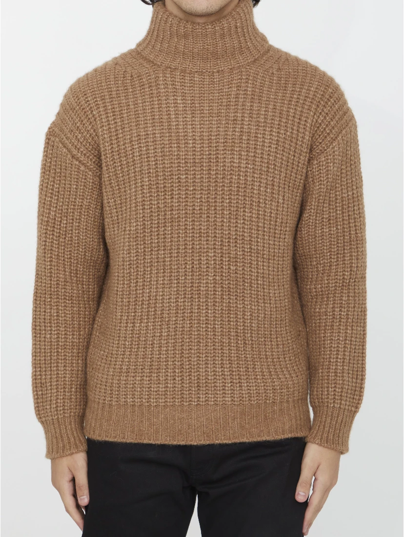 Alpaca Jumper In Beige