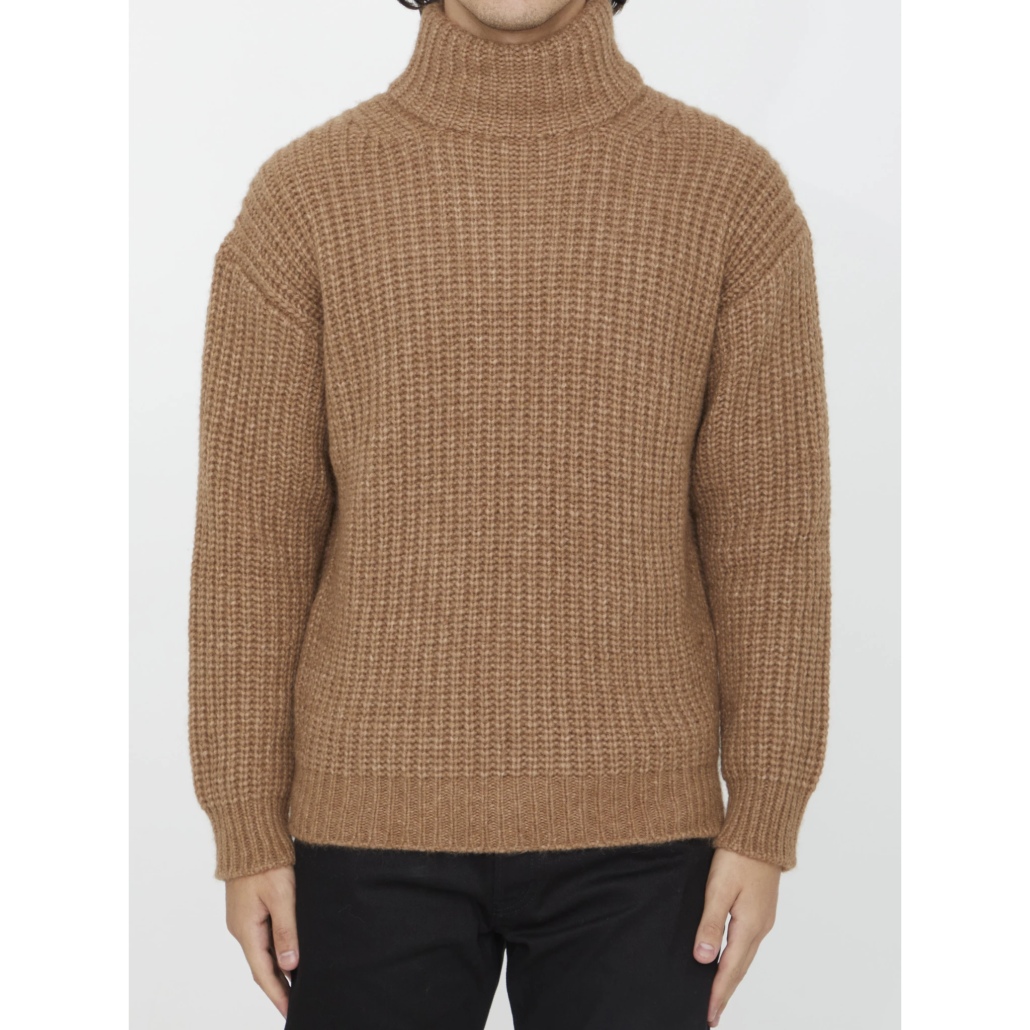 Alpaca Jumper In Beige