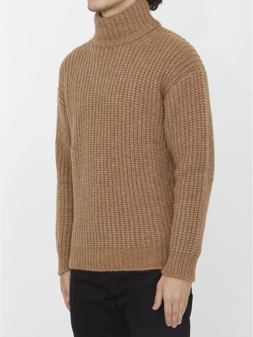Alpaca Jumper In Beige