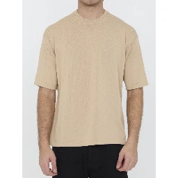 Short-Sleeved Crewneck Cotton T-shirt