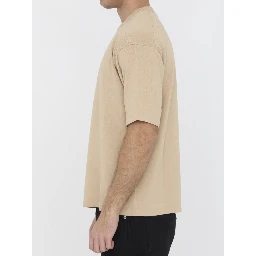 Short-Sleeved Crewneck Cotton T-shirt