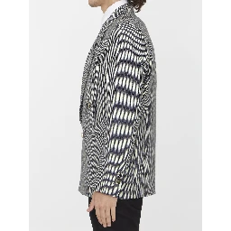 Double-breasted wool jacket