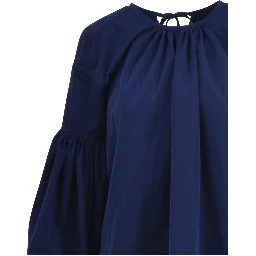 Lace Detail Bishop Dress