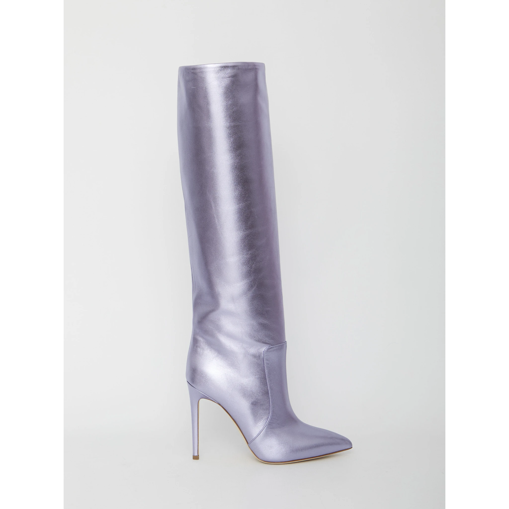 115mm leather stiletto boot