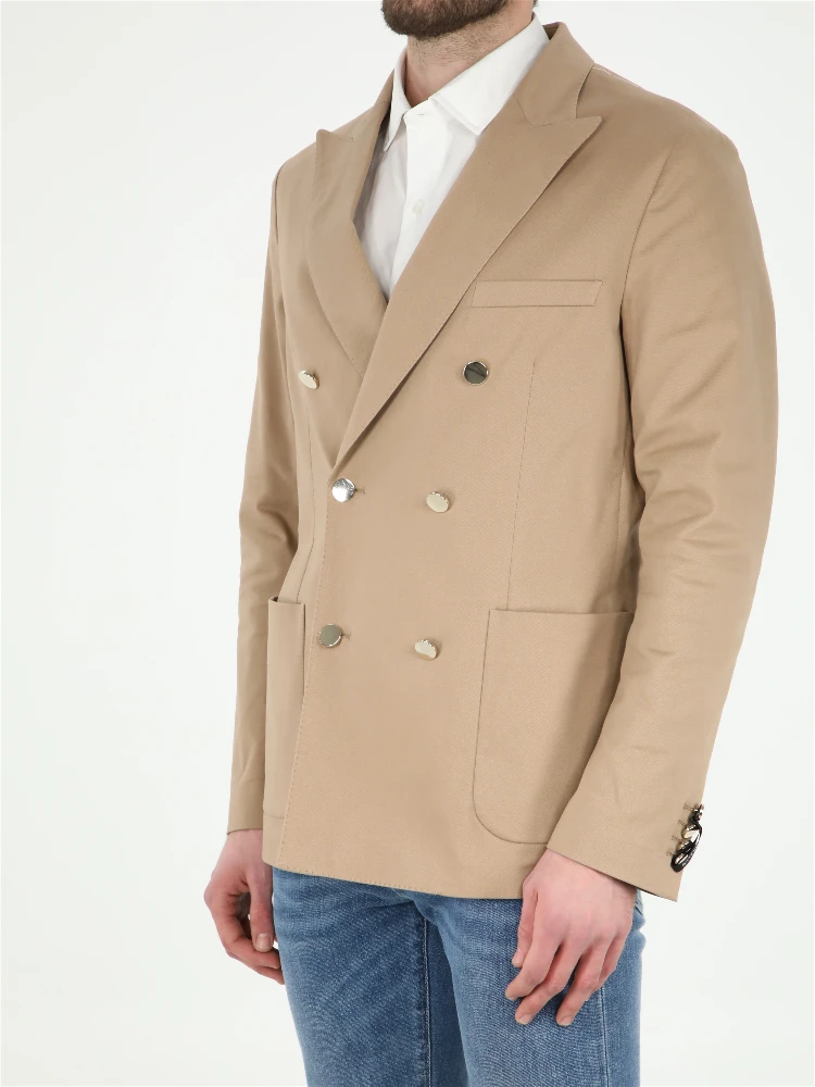Beige cotton jacket alternative