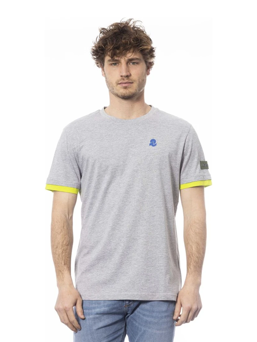 Gray Cotton T-Shirt