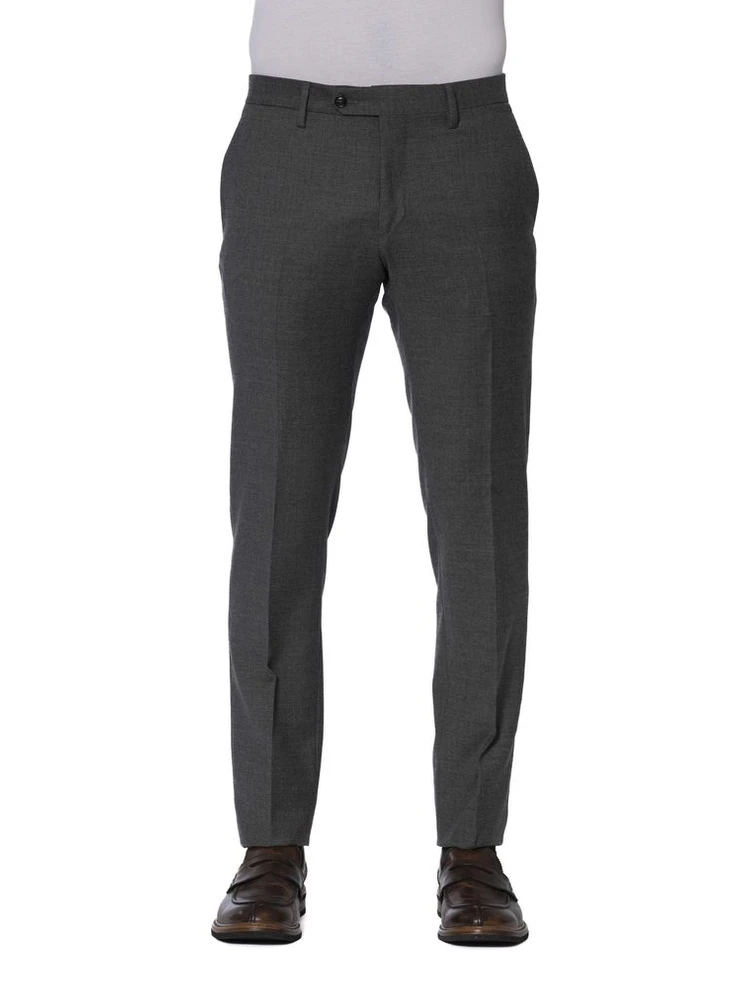 Gray Wool Pant