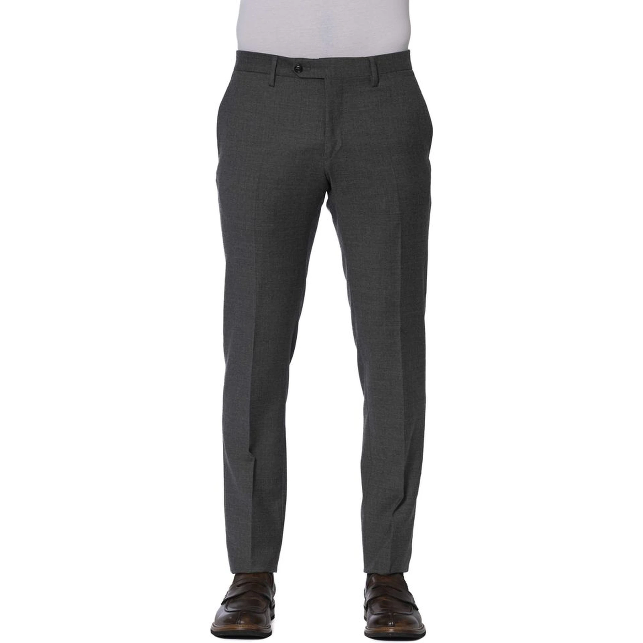 Gray Wool Pant