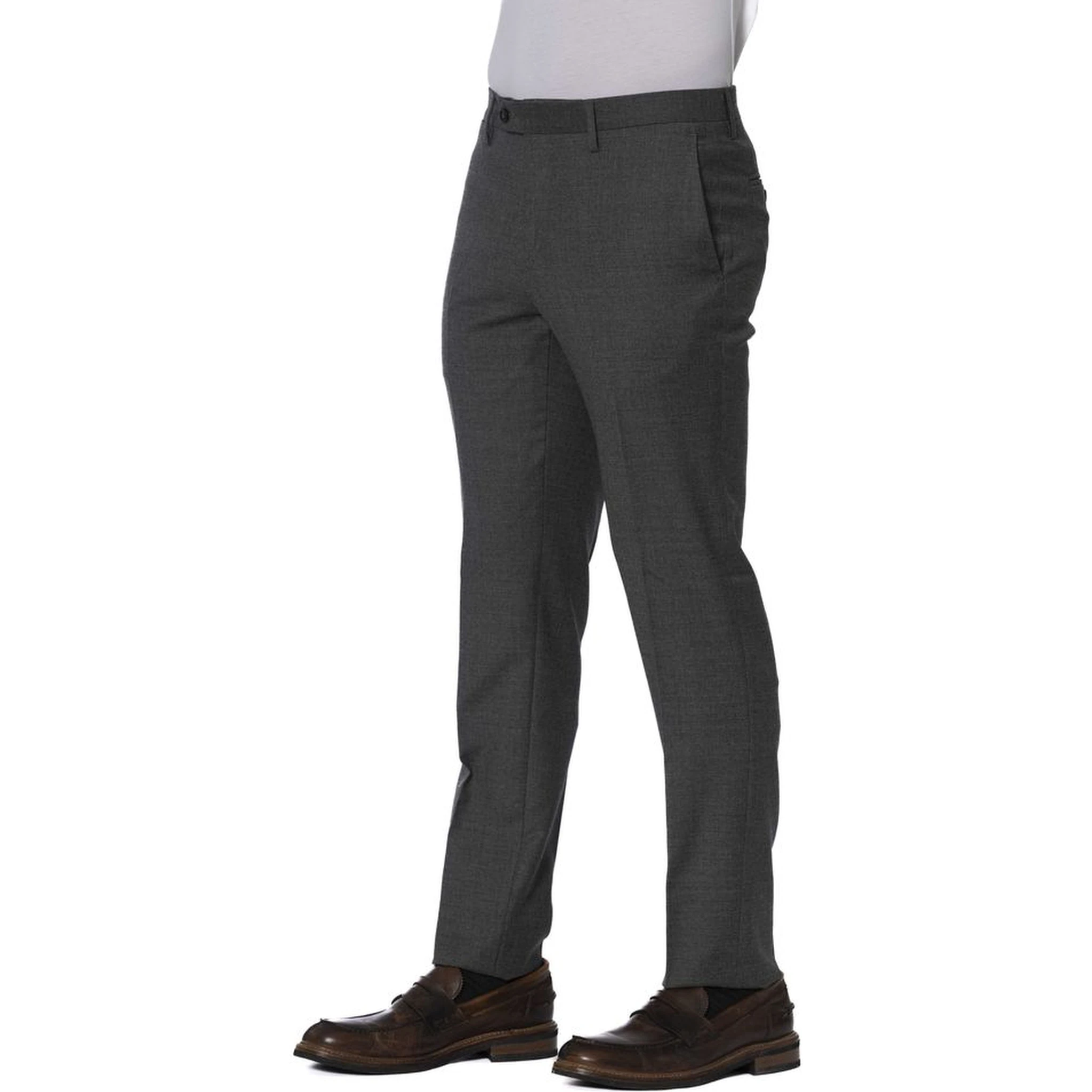 Gray Wool Pant