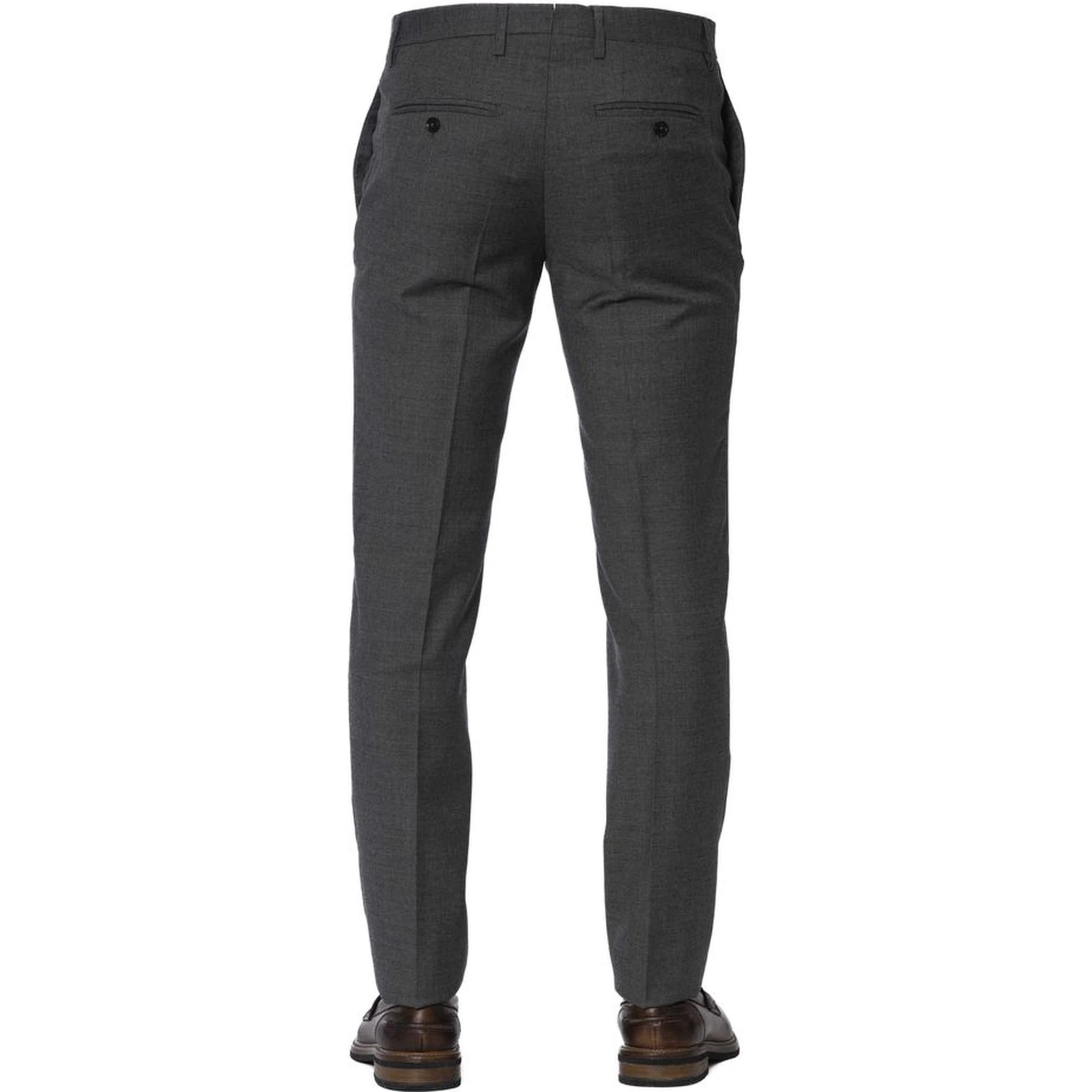Gray Wool Pant