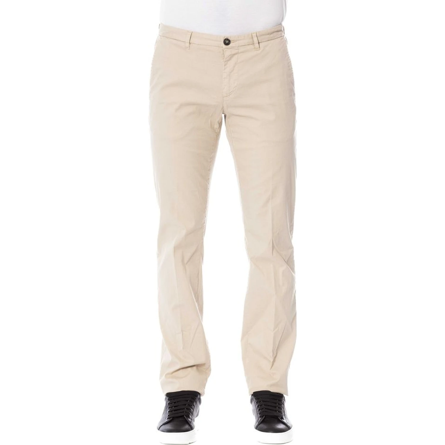 Beige Cotton Pant