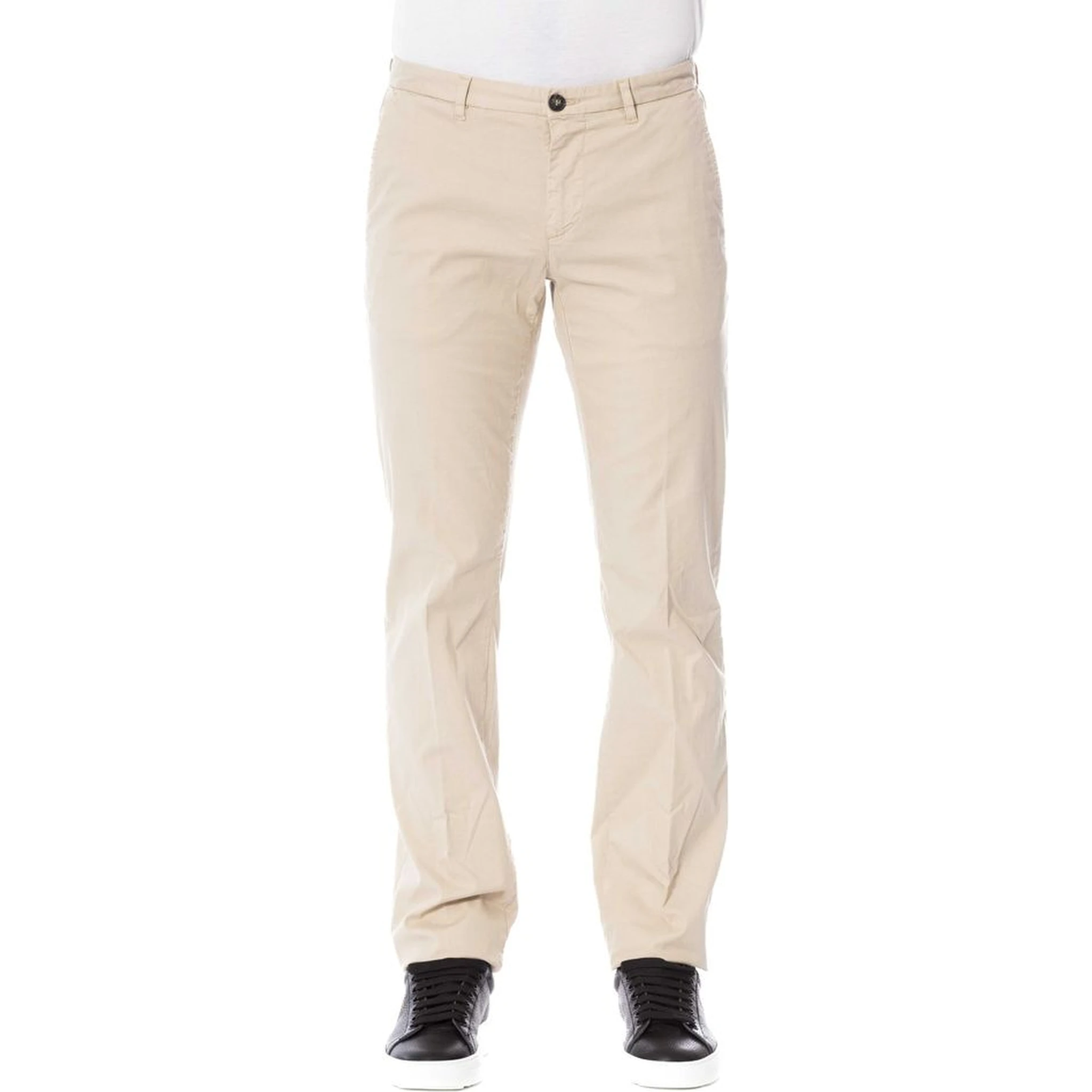 Beige Cotton Pant