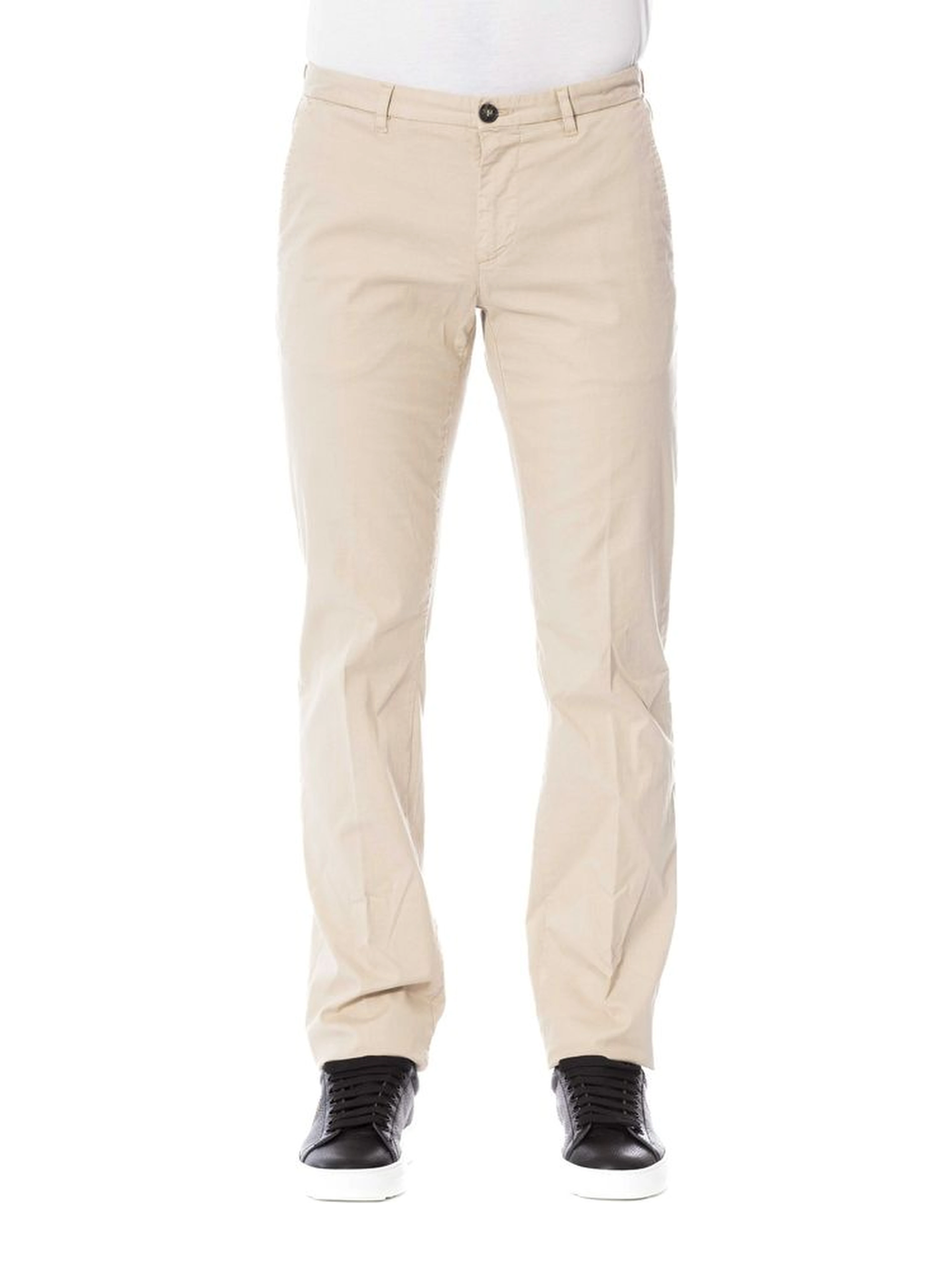 Beige Cotton Pant