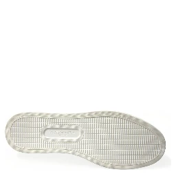 White Bordeaux Leather Logo Low Top Sneakers Shoes