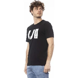 تيشيرت قطني أسود