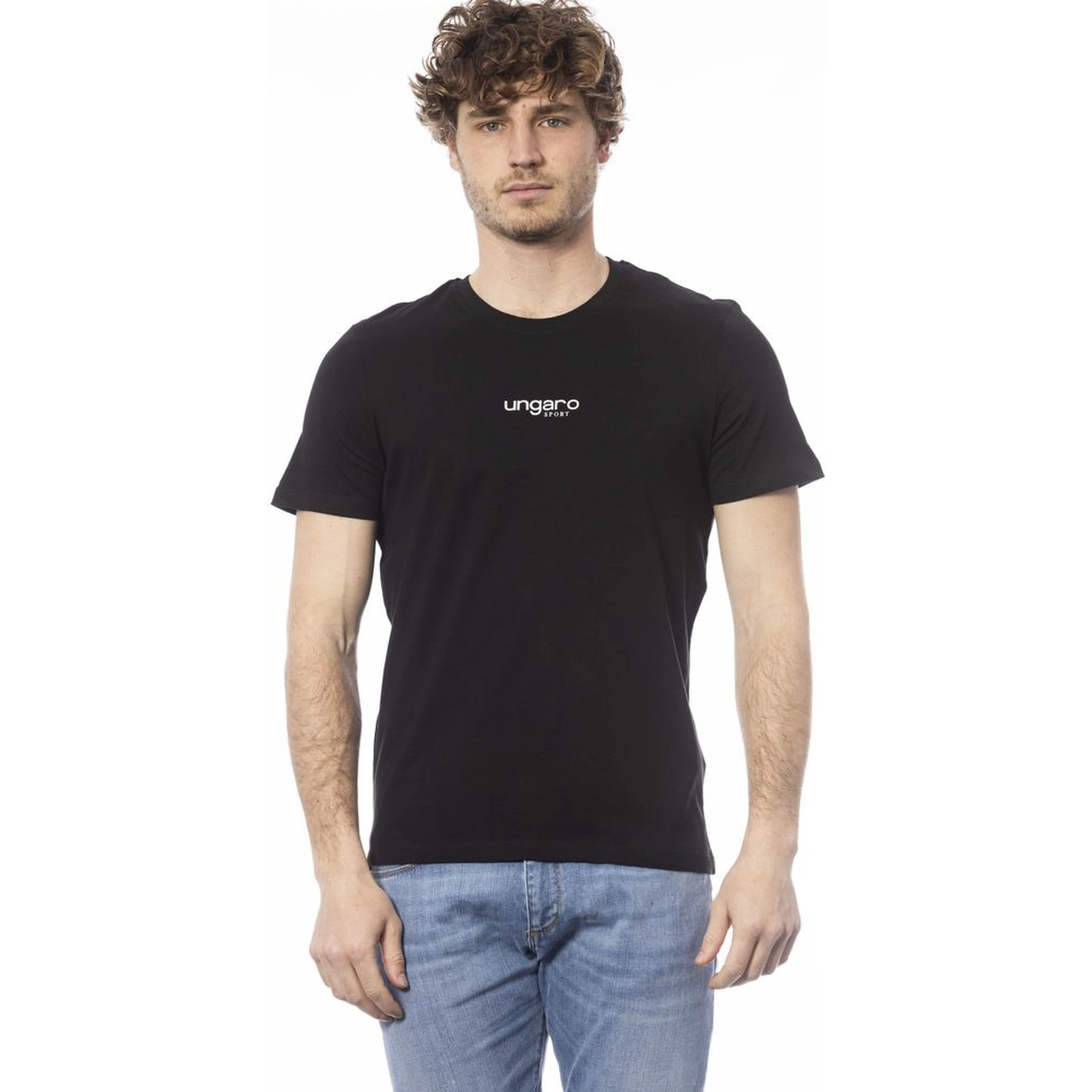 Black Cotton T-Shirt