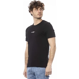Black Cotton T-Shirt