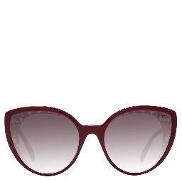Red Plastic Sunglasses