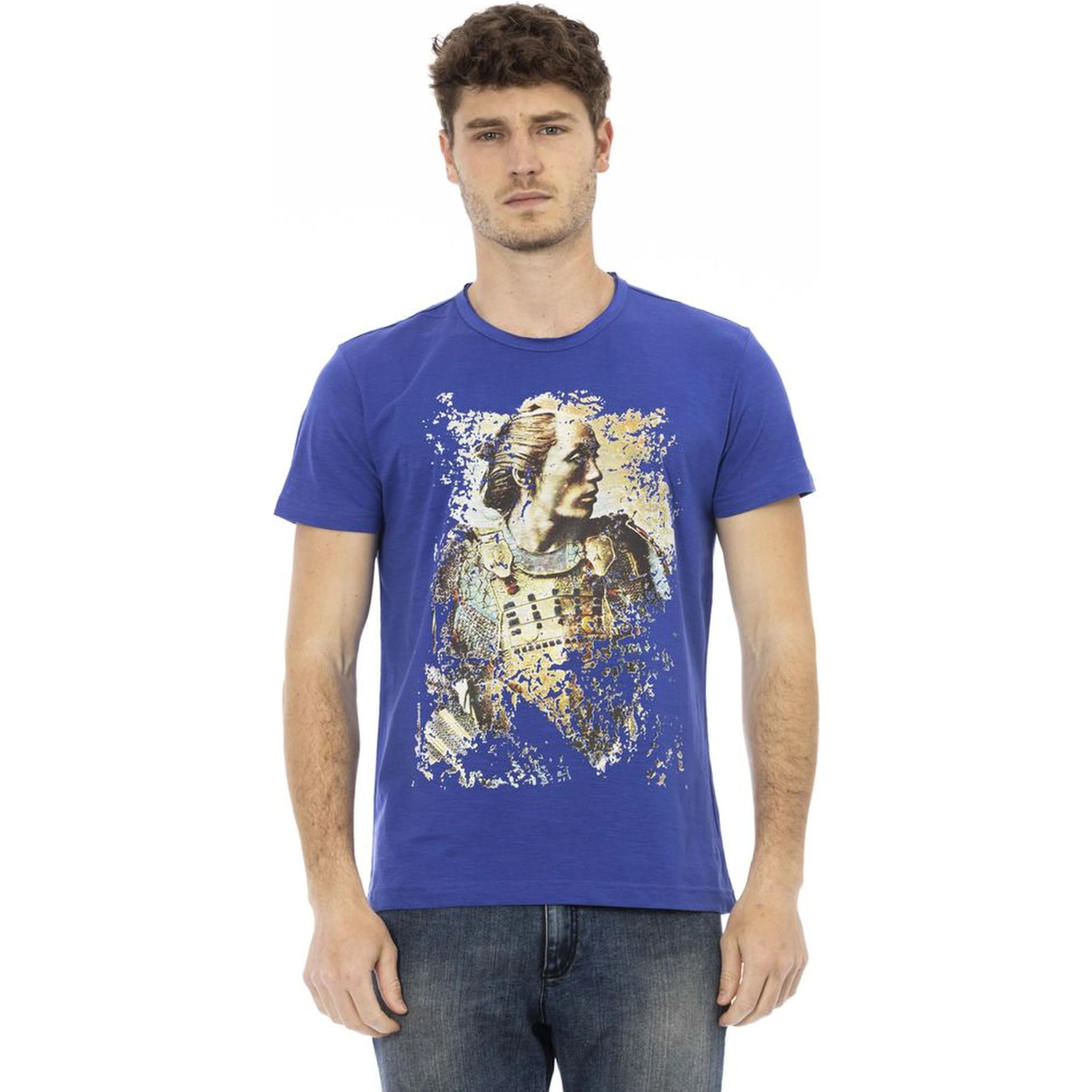 Blue Cotton T-Shirt
